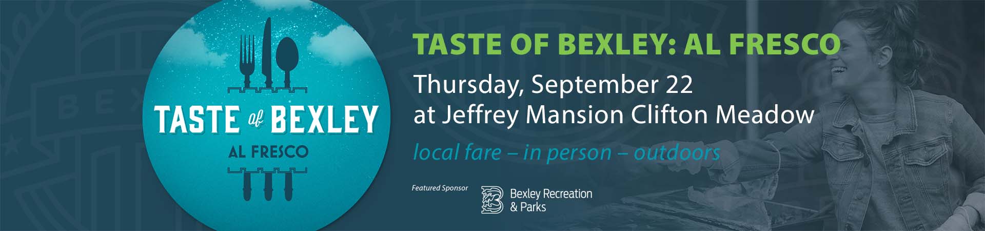 2022 taste of bexley banner